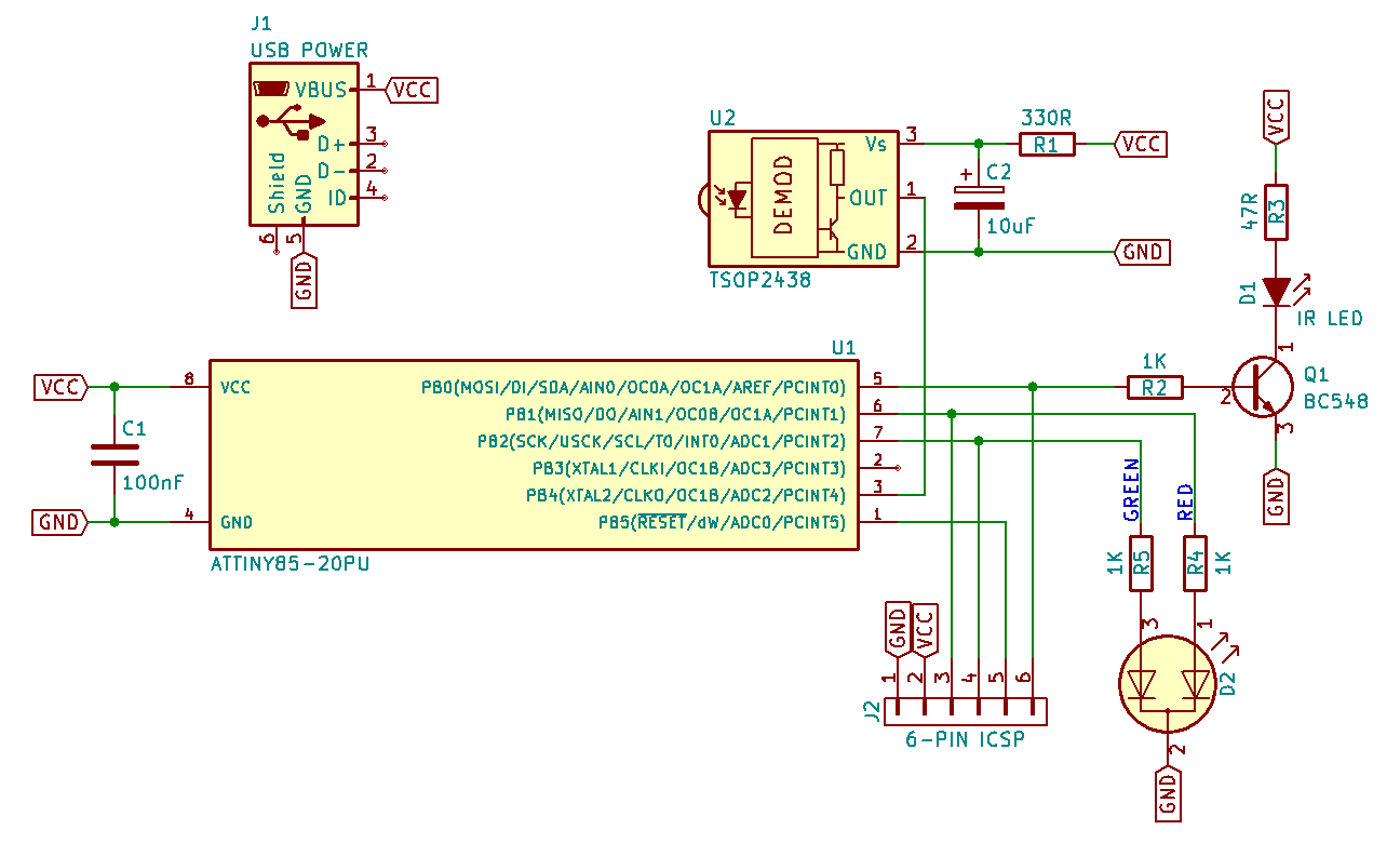 Electronic circuit schematic